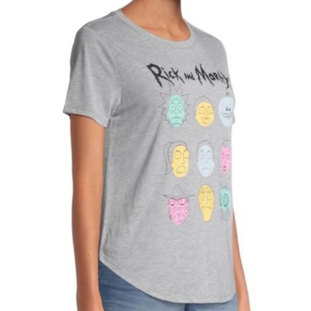 B2G1F! Adult Swim | Rick and Morty Grid Tee